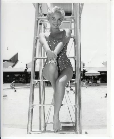 Jane Powell in a bikini