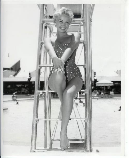 Jane Powell in a bikini