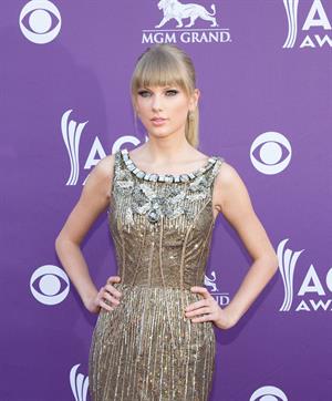 Taylor Swift 48th Annual Academy of Country Music Awards in Las Vegas 4/7/13 