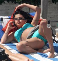 Selena Gomez in a bikini