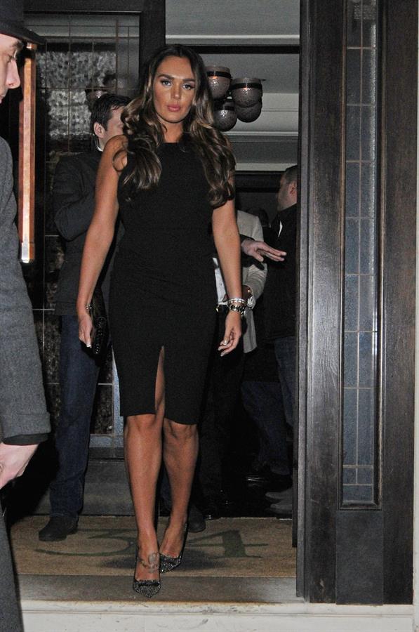 Tamara Ecclestone enjoys a night out in London (12.04.2013) 