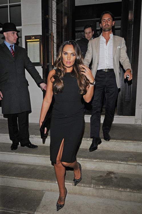 Tamara Ecclestone enjoys a night out in London (12.04.2013) 