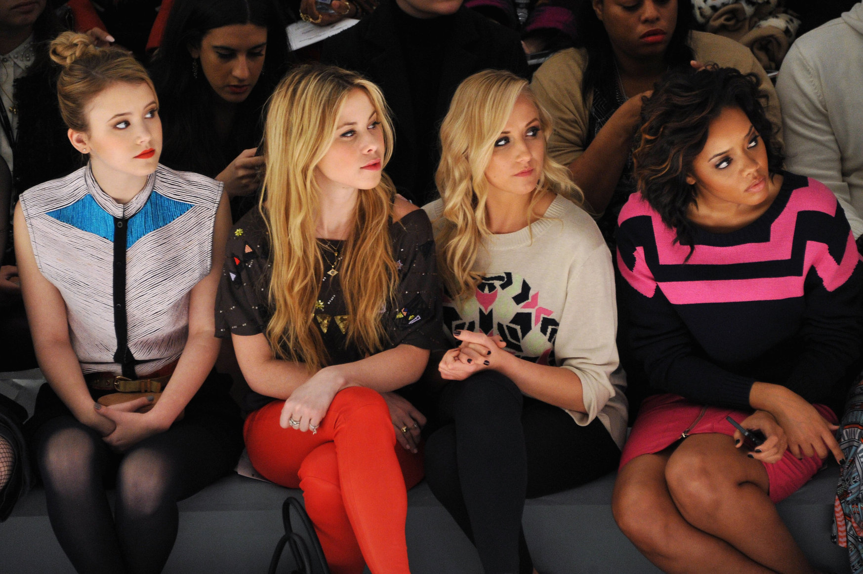 Taylor Spreitler Mara Hoffman Fall 2013 fashion show in New York 2/9/13 