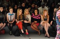 Taylor Spreitler Mara Hoffman Fall 2013 fashion show in New York 2/9/13 