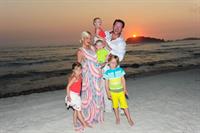 Tori Spelling Celebrates her birthday with family at the St Regis Punta Mita Resort in Mexico (May 20, 2013) 