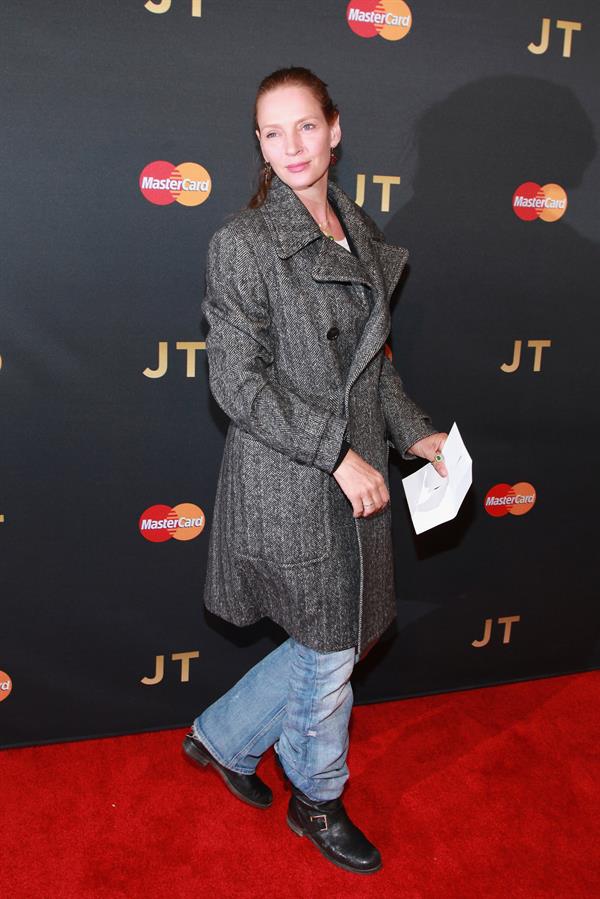 Uma Thurman attends MasterCard Priceless Premieres at Roseland Ballroom in New York City (05.05.2013) 