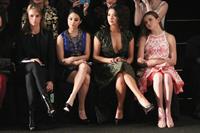 Vanessa Hudgens Naeem Khan Fall 2013 Fashion Show in New York, February 12, 2013 