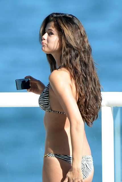 Selena Gomez in a bikini