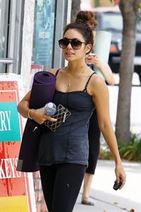 Vanessa Hudgens Leaving yoga class in Santa Monica on July 2, 2013