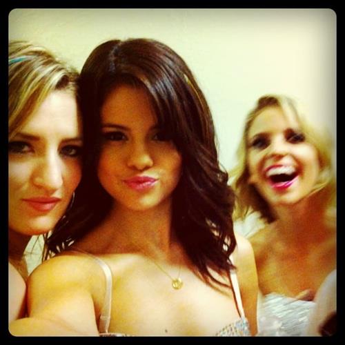Selena Gomez taking a selfie