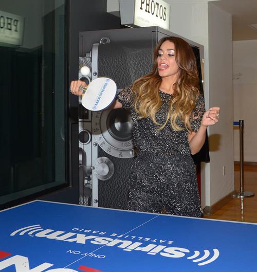 Vanessa Hudgens Visits SiriusXM Studios in New York - August 9, 2013 