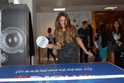 Vanessa Hudgens Visits SiriusXM Studios in New York - August 9, 2013 