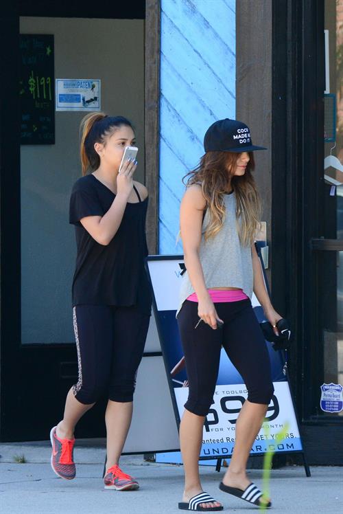 Vanessa Hudgens in LA 9/16/13  
