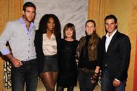 Victoria Azarenka attend the BNP Paribas Tennis Showdown Cocktail Party at Essex House in New York - March 3, 2013 