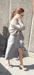 Victoria Beckham leaving London's Vogue Festival in London on April 28, 2013