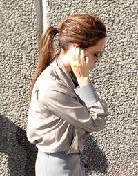 Victoria Beckham leaving London's Vogue Festival in London on April 28, 2013