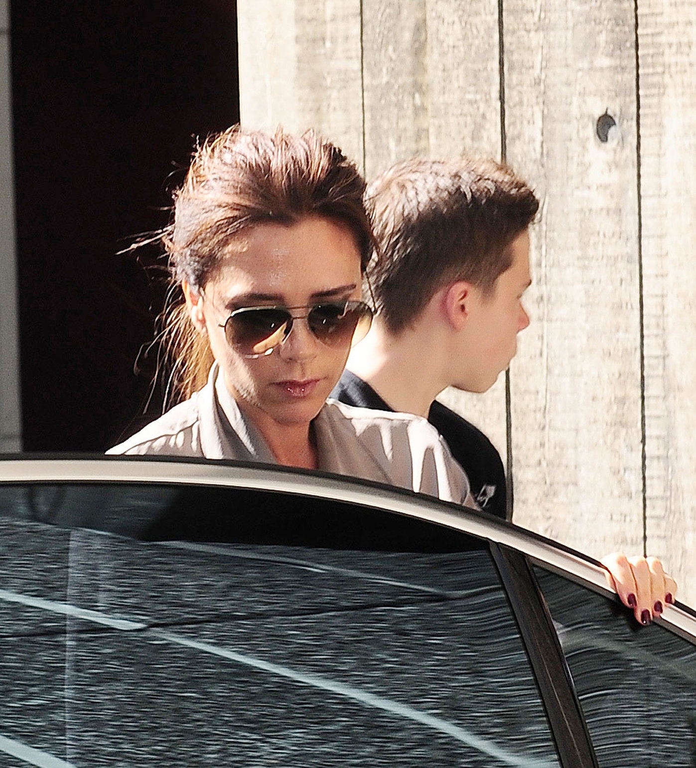 Victoria Beckham Pictures Victoria Beckham leaving London's Vogue Festival in London on April 28, 2013