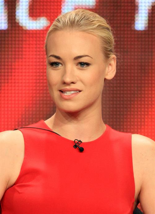 Yvonne Strahovski 2012 TCA Summer Press Tour - Showtime And CW Panels, July 30, 2012 