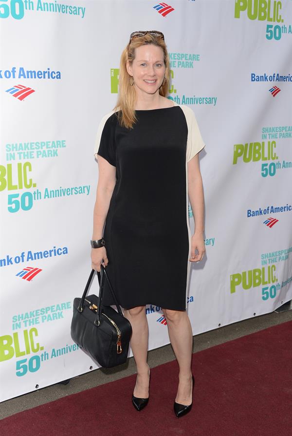Laura Linney - Public Theater 50th Anniversary Gala in NYC June 18, 2012