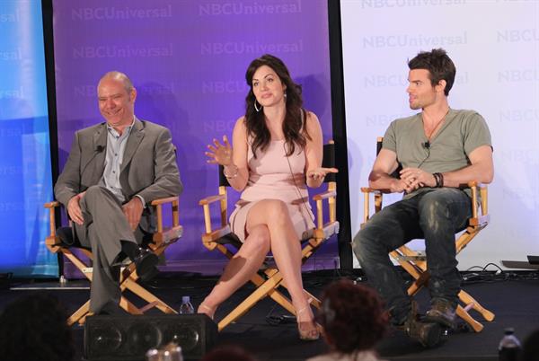 Erica Durance ~ NBC Universal Summer Press Day  Pasadena, April 18, 2012