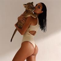 Ksenia Tsaritsina in a bikini - ass