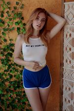 Celeste Rasmussen in Shorts