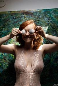 Kayla Coyote in Lingerie