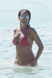 Danielle Lloyd in a bikini