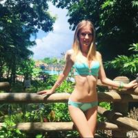 Marina Leigh in a bikini