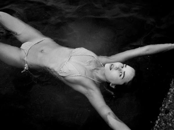 Gabriella Brooks in a bikini