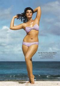 Crystal Renn in a bikini