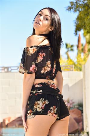 Ashley Nude Pictures Beauty Poolside