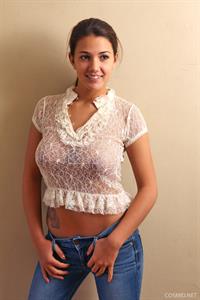 Jaycee's Sheer Lace Shirt