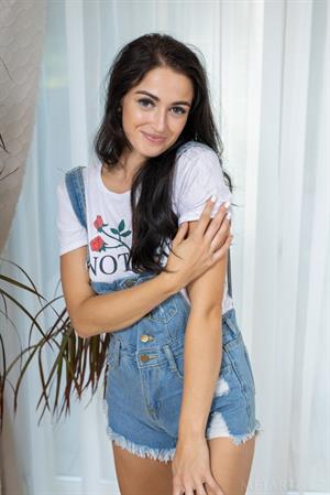 Alisa Sky Babe with Tan Lines