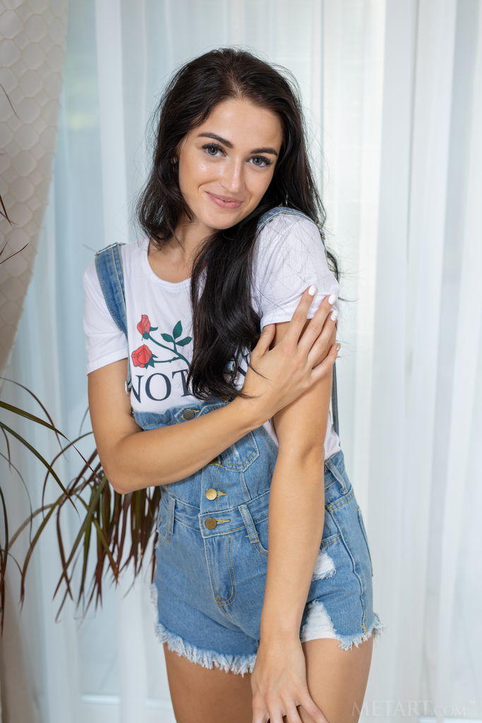 Alisa Sky Babe with Tan Lines