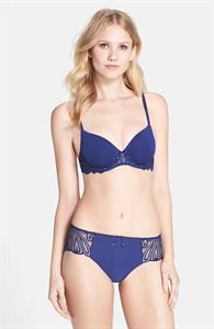 Berit Birkeland in lingerie