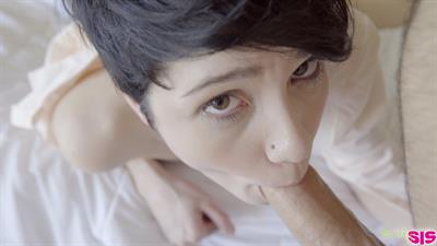 Cadey Mercury fucks her stepbrother to get out of a sticky situation then gets on her knees for a wet slippery blowjob