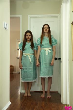 Maya Kendrick,Vanna Bardot Nude Pictures Vanna Bardot and her adopted sister Maya Kendrick dress in identical dreses and work together to seduce their stepbro