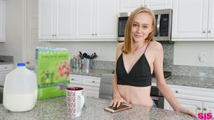 Alicia Williams Nude Pictures Alicia Williams peels off her slutty outfit and hops on her stepbros hard cock to give him a bald pussy stiffie ride