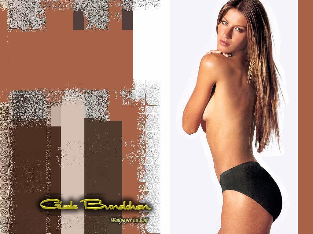 Gisele Bündchen in lingerie - ass