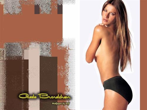 Gisele Bündchen in lingerie - ass