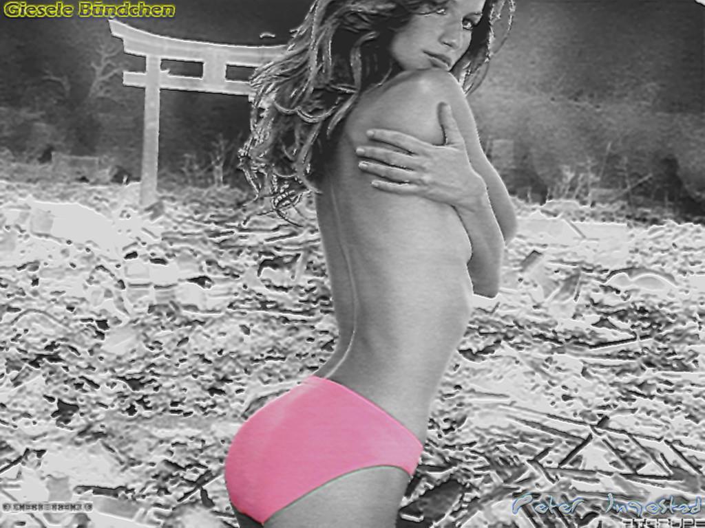 Gisele Bündchen in lingerie