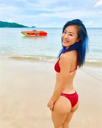 Sammi Gong in a bikini - ass