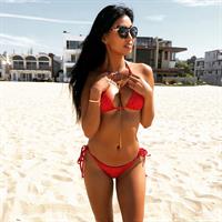 Ivy Teves in a bikini