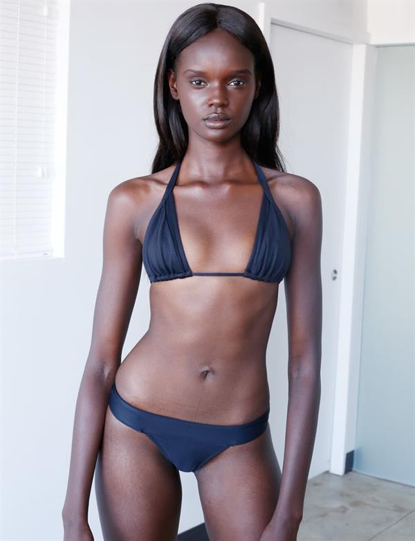 Duckie Thot in a bikini