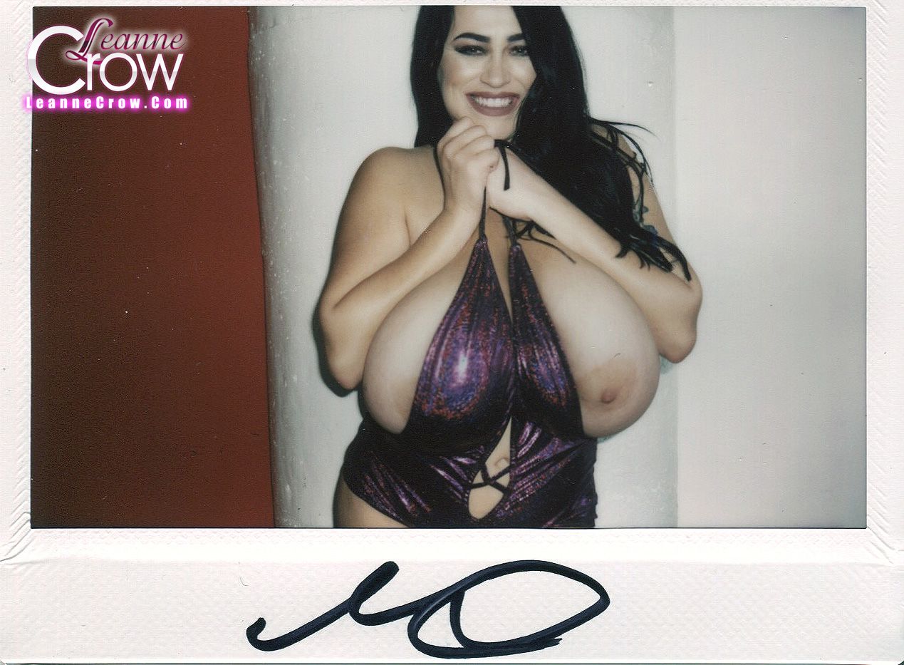 Leanne Crow Enjoys Polaroid Shoots Showing Her Natural Wonders