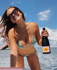 Steph Currie in a bikini