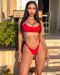 Annelese Milton in a bikini