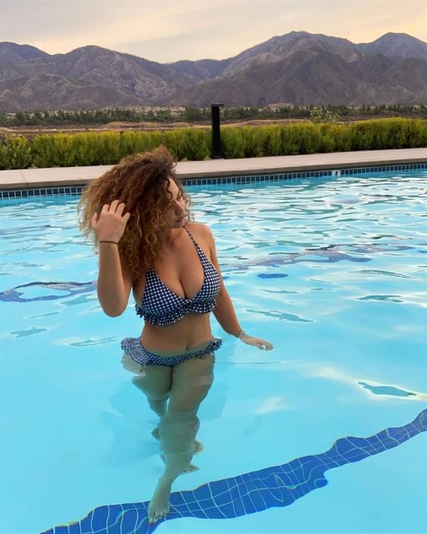 Crystal Westbrooks in a bikini