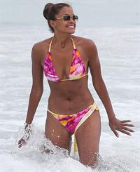 Claudia Jordan in a bikini